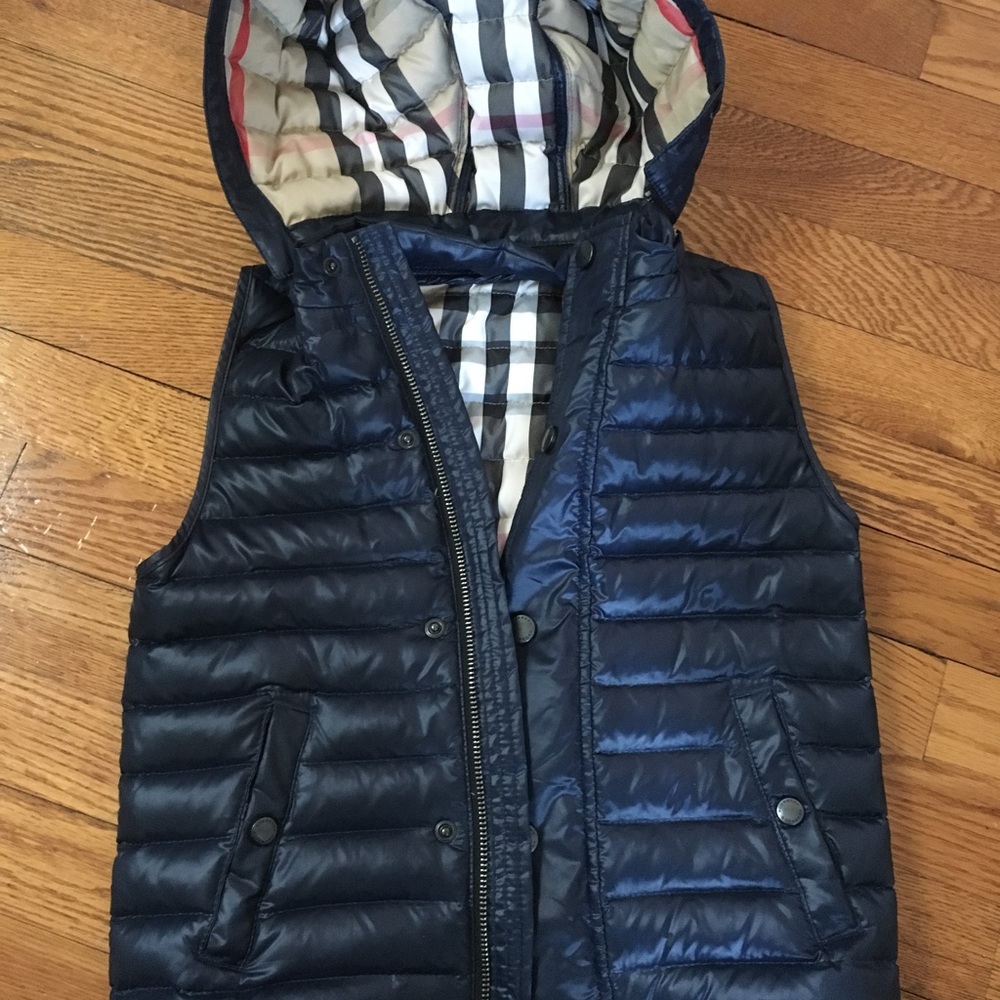 Burberry unisex toddler hooded vest